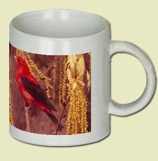 Scarlet Tanager Coffee Mug