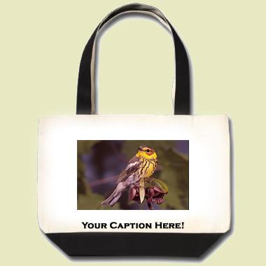 Cape May Warbler Tote Bag