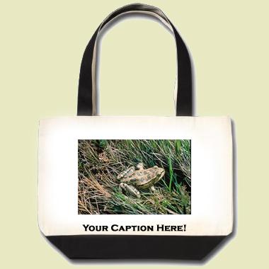 Red legged frog Tote Bag