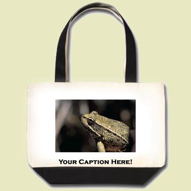 Red legged frog Tote Bag