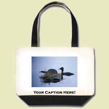 Red-necked Grebe Tote Bag