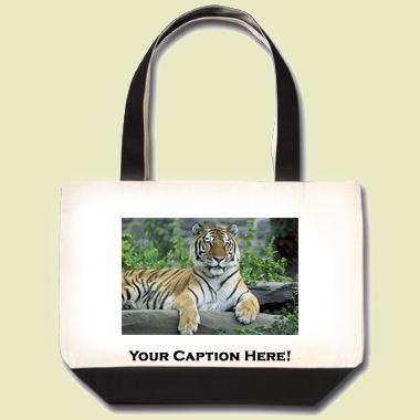 Siberian Tiger Tote Bag