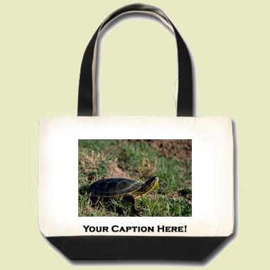 Western Painted Turtle Tote Bag