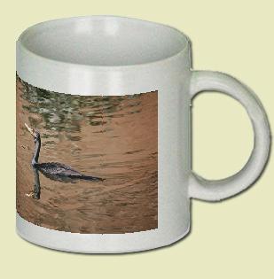 Double-Crested Cormorant Coffee Mug