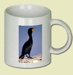 Double-Crested Cormorant Coffee Mug