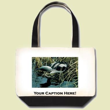 Arctic Loon Tote Bag