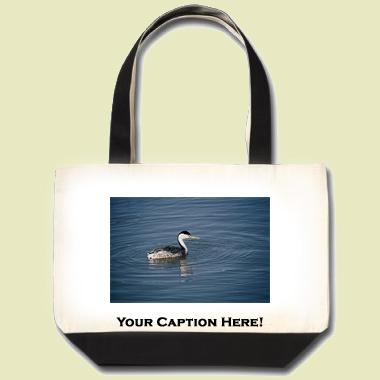 Clark's Grebe Tote Bag