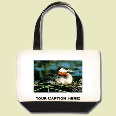 Red-necked Grebe Tote Bag