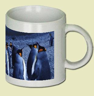 King Penguin Coffee Mug