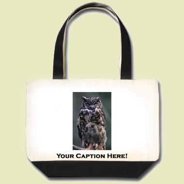 Great Horned Owl Tote Bag