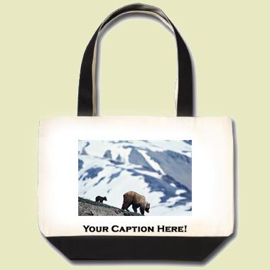 Grizzly Bear Tote Bag