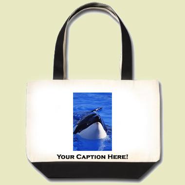 Killer Whale Tote Bag