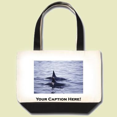 Killer Whale Tote Bag