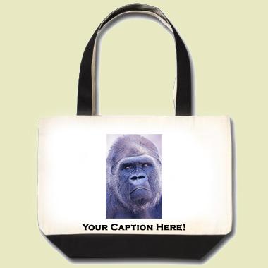 Lowland Gorilla Tote Bag