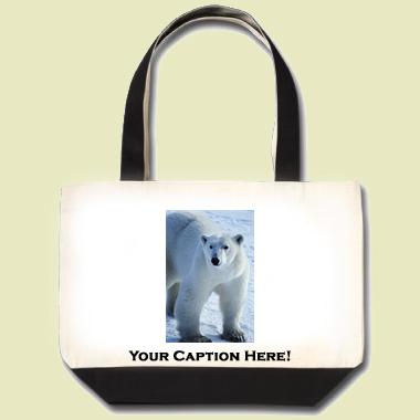 Polar Bear Tote Bag