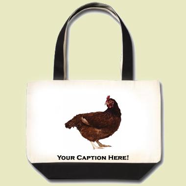 Domestic Hen Tote Bag