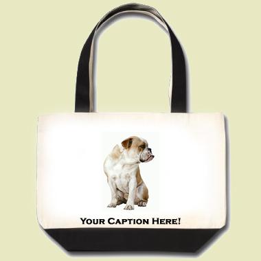 English Bulldog Tote Bag