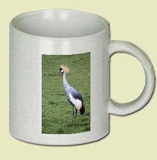 African Crowned Crane Coffee Mug