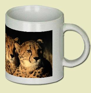 Cheetah Coffee Mug