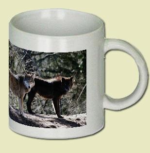 Timber Wolf Coffee Mug