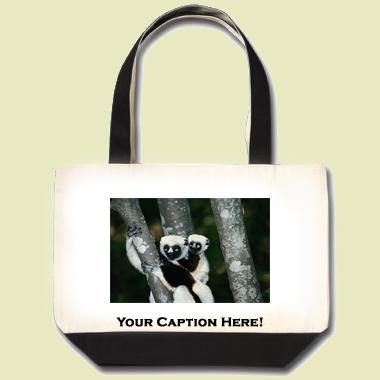 Coquerel's Sifaka Tote Bag