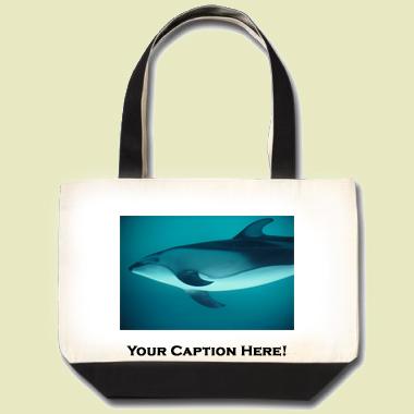 Pacific White-Sided Dolphin Tote Bag