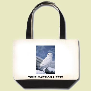 Snowy Owl Tote Bag