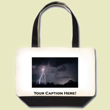 Lightning Tote Bag