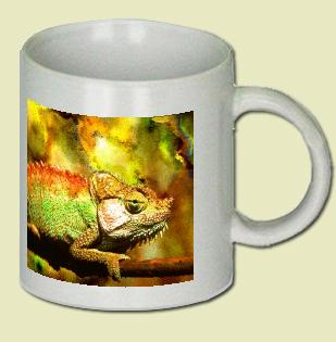 Chameleon Coffee Mug