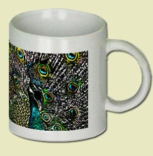 Peacock Coffee Mug