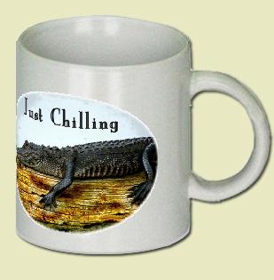 Alligator - Just Chilling Coffee Mug