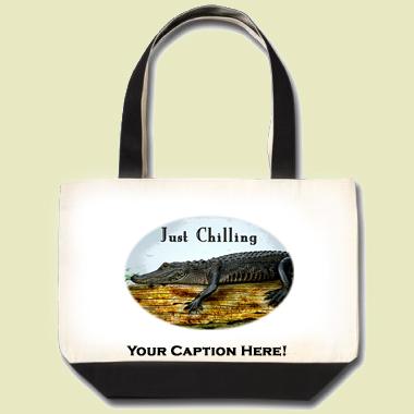 Alligator - Just Chilling Tote Bag