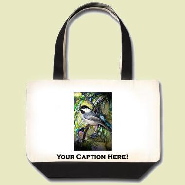 Chickadee Tote Bag