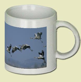 Crane Coffee Mug