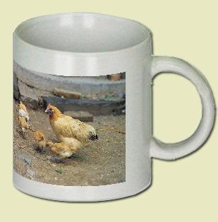 Hen Coffee Mug