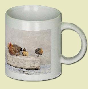 Hen Coffee Mug