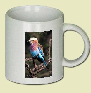 Lilac Breasted Roller Coffee Mug