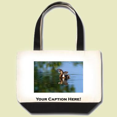 Pied-Billed Grebe Tote Bag