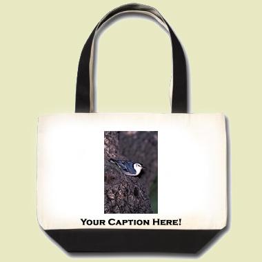 White-Breasted Nuthatch Tote Bag