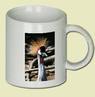 African Crane Coffee Mug