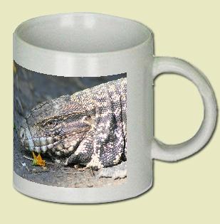 Blue Tegu Coffee Mug