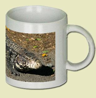 Blue Tegu Coffee Mug