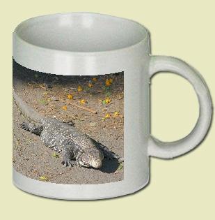 Blue Tegu Coffee Mug