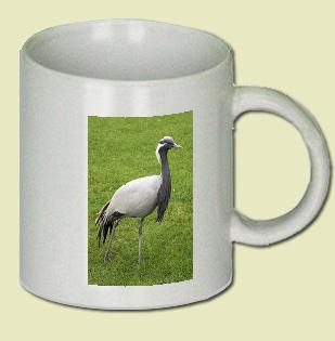 Demoiselle Crane Coffee Mug