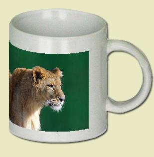 Lion Coffee Mug