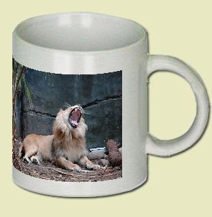 Lion Coffee Mug