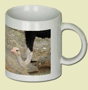 Ostrich Coffee Mug