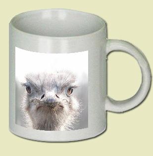 Ostrich Coffee Mug