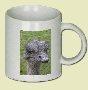 Ostrich Coffee Mug