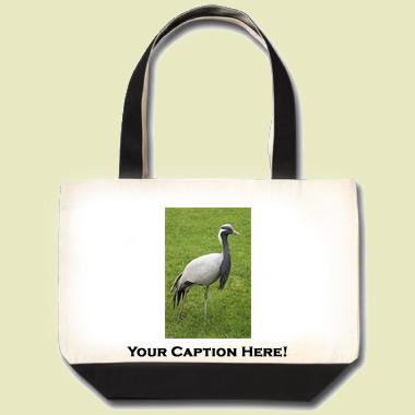 Demoiselle Crane Tote Bag